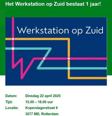 1 Jarig bestaan  Werkstation Zuid