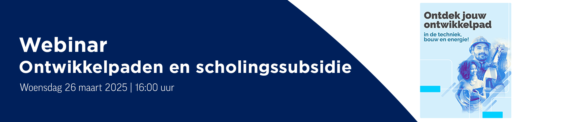 Webinar Ontwikkelpaden en scholingssubsidie