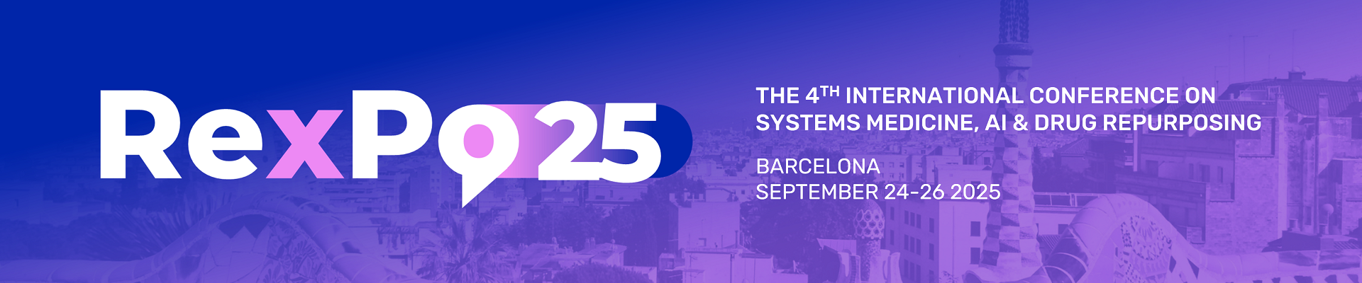 RExPO25 - The 4th International Conference on Systems Medicine, AI & Drug Repurposing