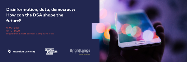 - INVITEES ONLY - Disinformation, data, democracy: Can the EU ensure a safer digital future?