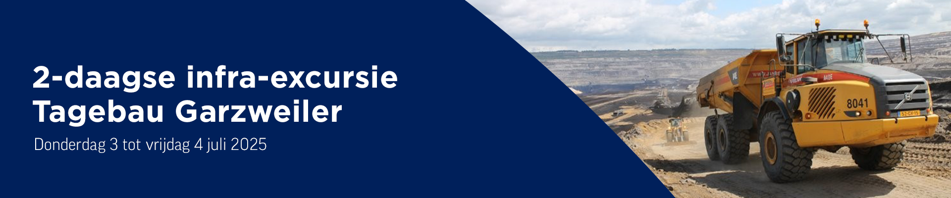 2-daagse infra-excursie Tagebau Garzweiler 