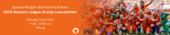 SponsorRingen Behind the Scenes UEFA Nations League Oranje Leeuwinnen