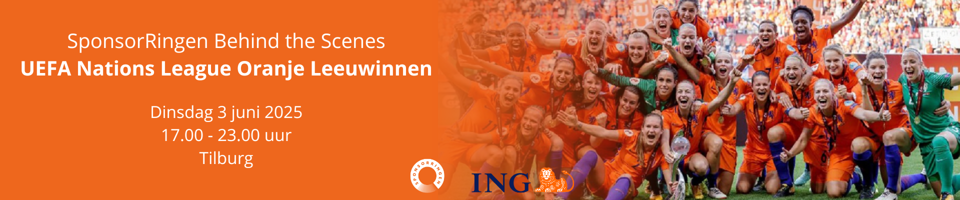 SponsorRingen Behind the Scenes UEFA Nations League Oranje Leeuwinnen