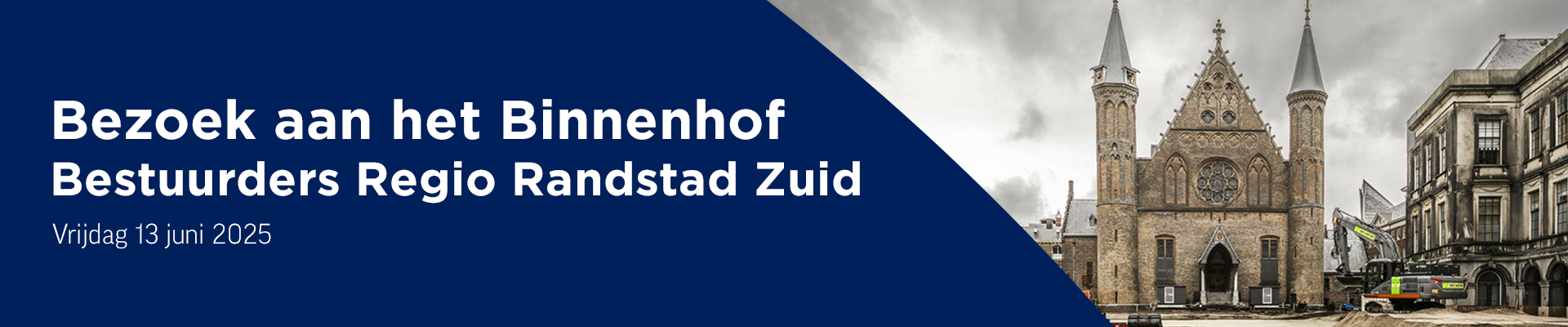 Bezoek aan het Binnenhof | Bestuurders Regio Randstad Zuid