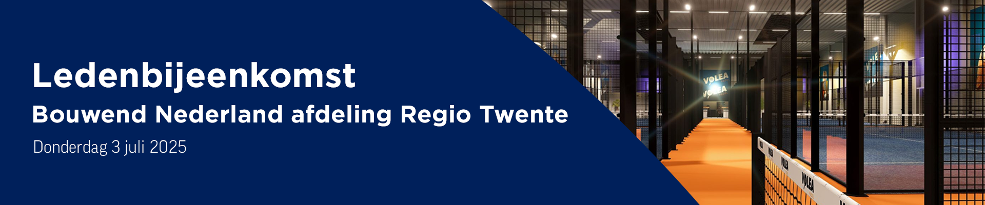 Ledenbijeenkomst Bouwend Nederland afdeling Regio Twente