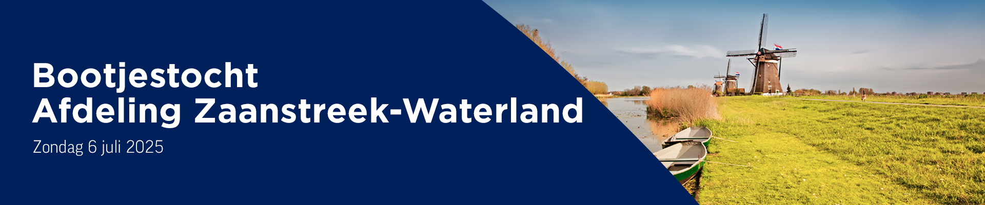 Bootjestocht afdeling Zaanstreek-Waterland