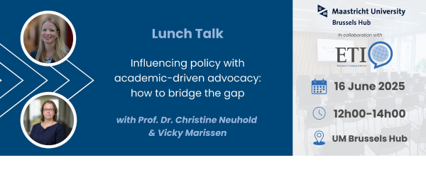 Lunch Talk: Enriching policy with academic-driven advocacy: how to bridge the gap