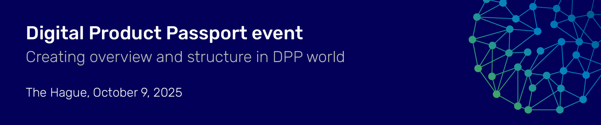Digital Product Passport event