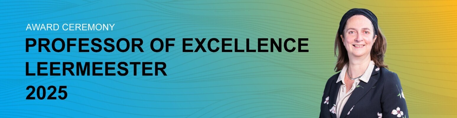 Award Ceremony Professor of Excellence | Leermeester 2025