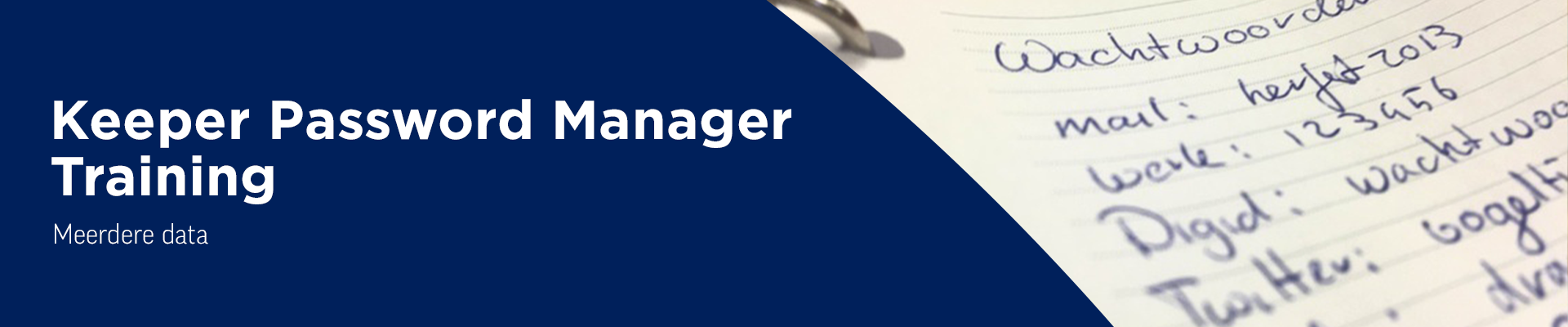 Keeper Password Manager Training