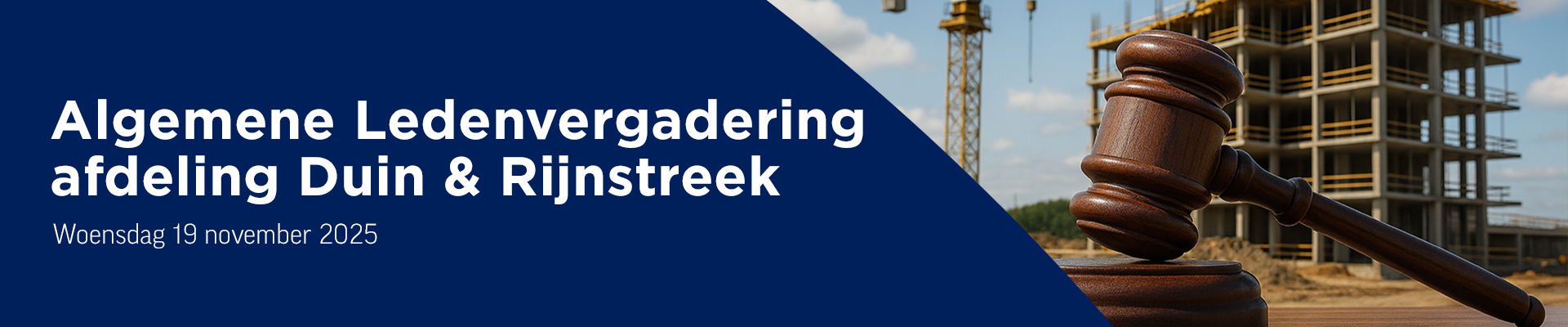Algemene Ledenvergadering Duin & Rijnstreek