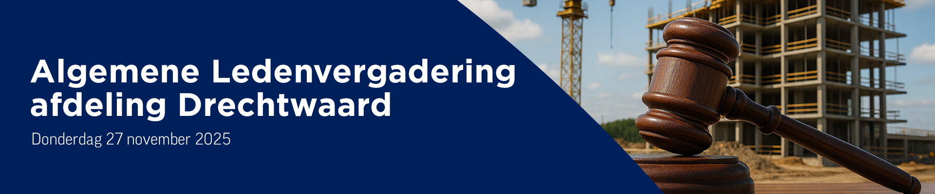 Algemene Ledenvergadering afdeling Drechtwaard