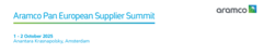 Aramco Pan European Supplier Summit 2025