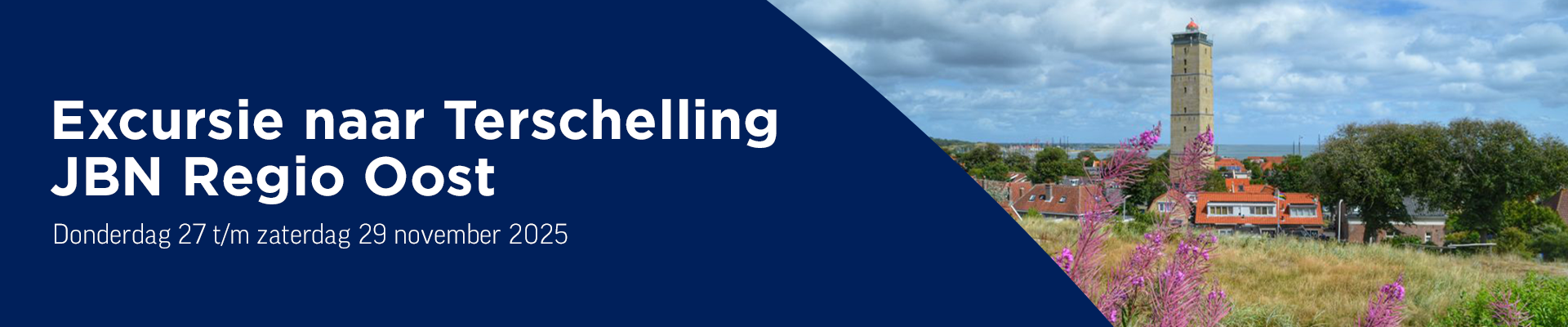 Excursie naar Terschelling met JBN Regio Oost