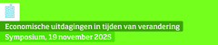 Symposium 2025 "Economische uitdagingen in tijden van verandering"