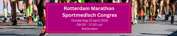(2026) Rotterdam Marathon Sportmedisch Congres