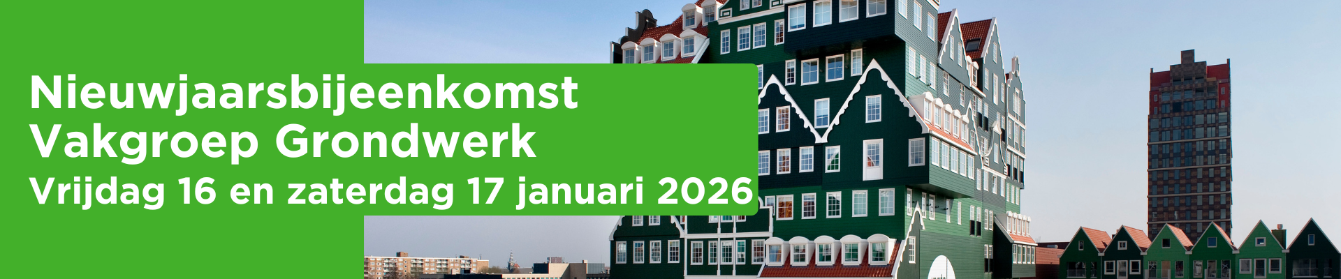 Nieuwjaarsbijeenkomst vakgroep Grondwerk