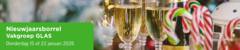 Nieuwjaarsborrel Vakgroep GLAS