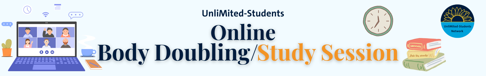 UnliMited Students Body Doubling/Study Session