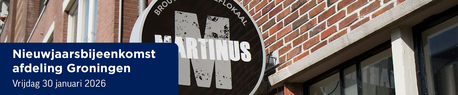 Nieuwjaarsbijeenkomst afdeling Groningen