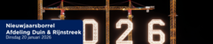 Nieuwjaarsborrel Afdeling Duin & Rijnstreek