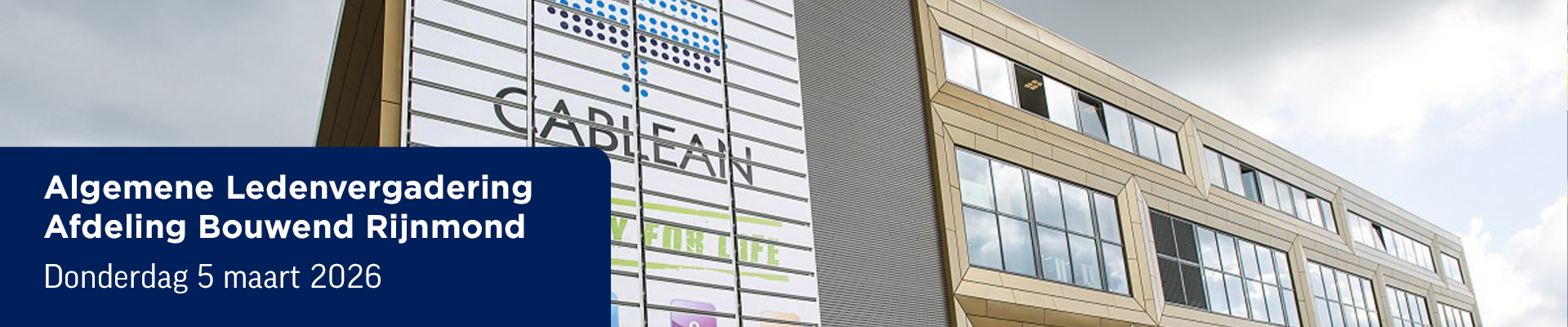Algemene Ledenvergadering Afdeling Bouwend Rijnmond