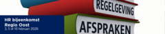 HR bijeenkomst Arbeidsrecht 2026  Regio Oost