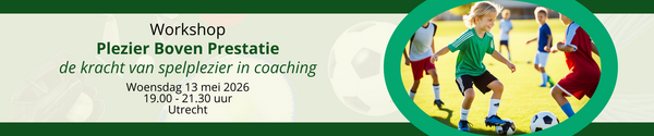 Workshop Plezier Boven Prestatie: de kracht van spelplezier in coaching