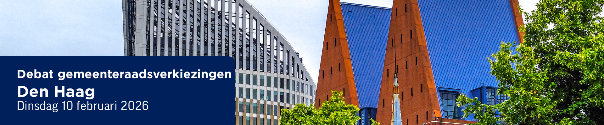 Debat gemeenteraadsverkiezingen | Den Haag