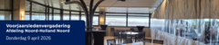 Voorjaarsledenvergadering Bouwend Nederland afdeling Noord-Holland Noord