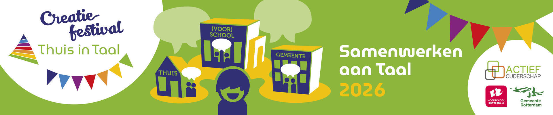 Creatiefestival Thuis in Taal 2026 | Doen, delen, verdiepen