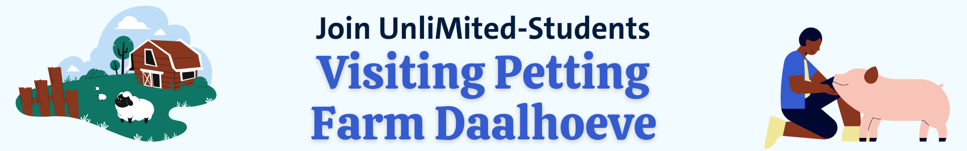 Visiting Petting Farm Daalhoeve