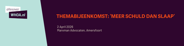 Themabijeenkomst: 'Meer Schuld dan Slaap'