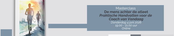 Masterclass De mens achter de atleet