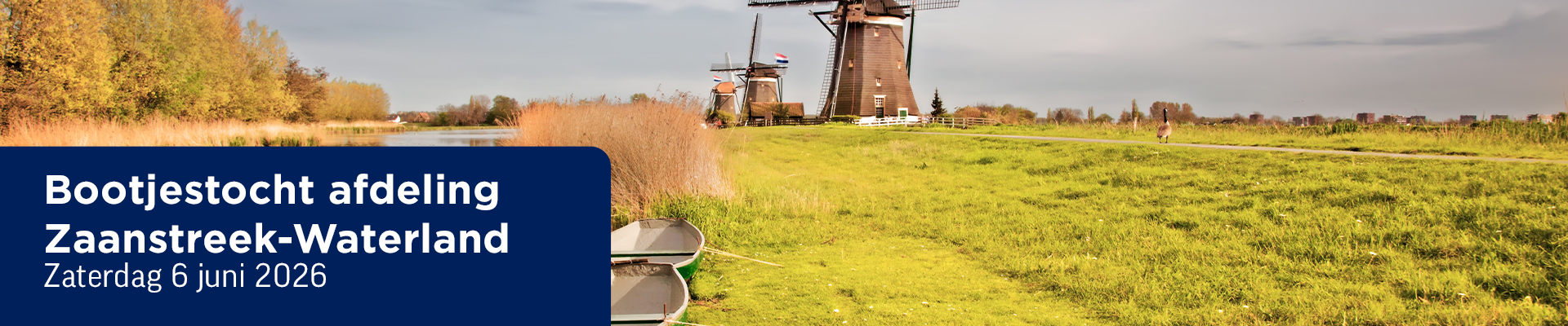 Bootjestocht afdeling Zaanstreek-Waterland