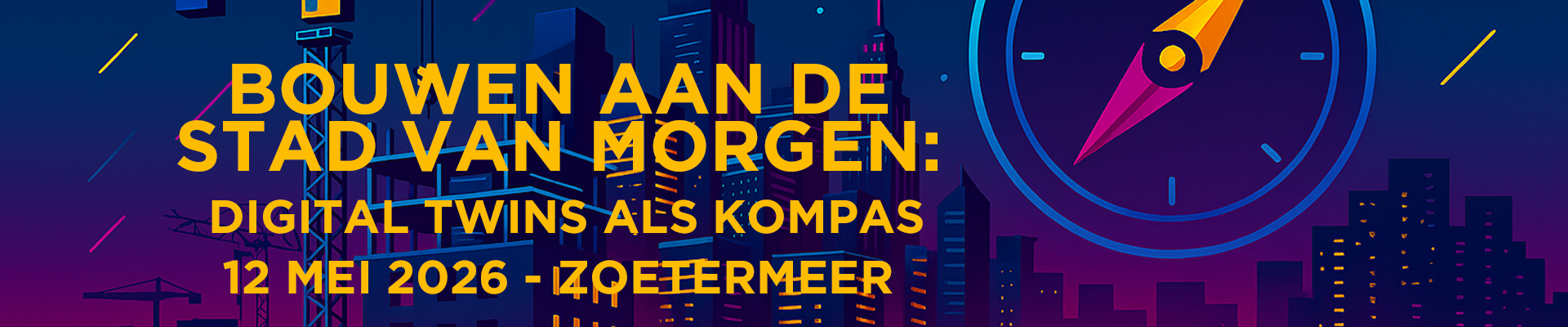 Bouwen aan de stad van morgen: Digital Twins als Kompas