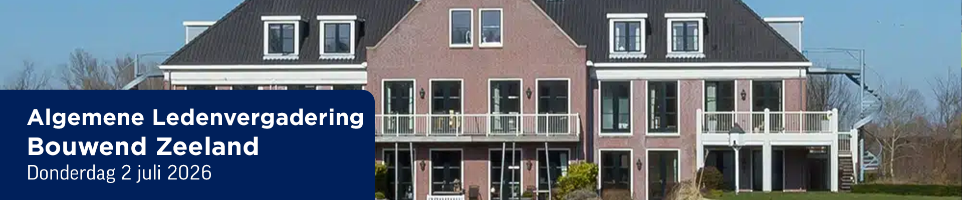 Algemene Ledenvergadering Bouwend Zeeland