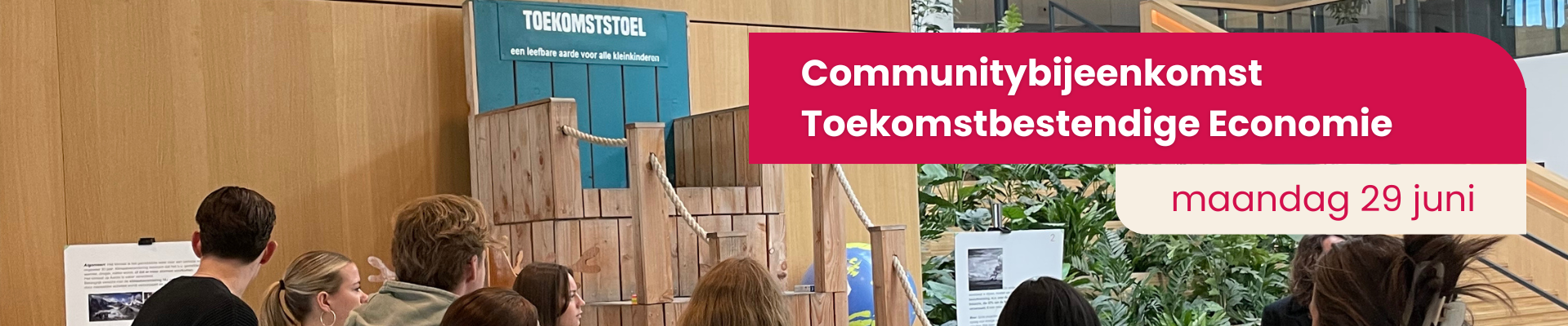 Communitybijeenkomst Toekomstbestendige Economie
