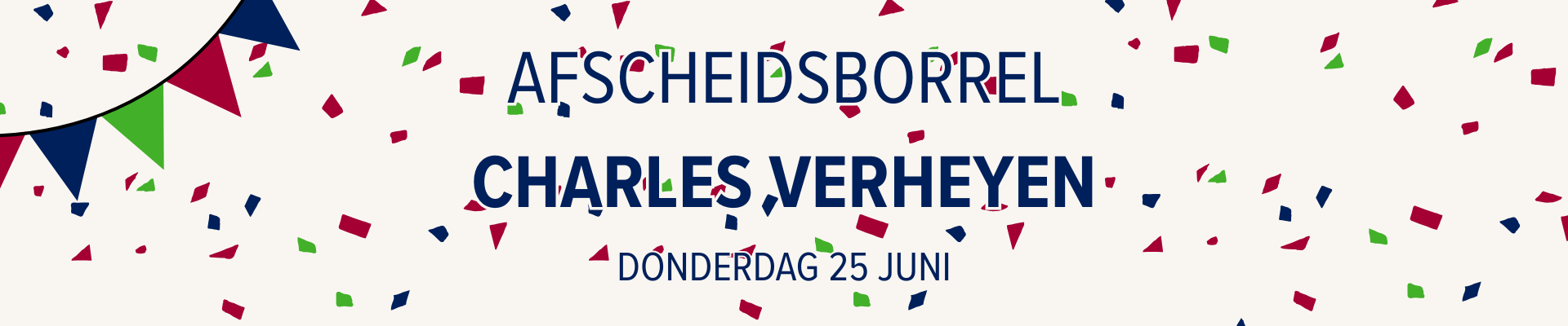 Afscheid Charles Verheyen