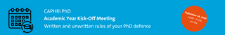CAPHRI PhD Kick-Off Meeting 2026