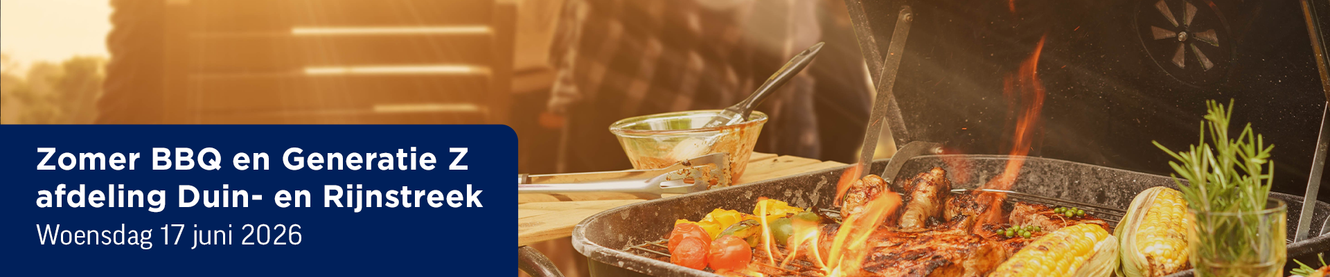 Zomer BBQ en Generatie Z afdeling Duin- en Rijnstreek