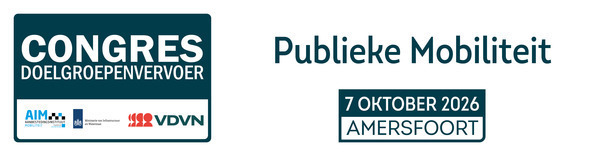 Congres Doelgroepenvervoer - Publieke Mobiliteit 2026