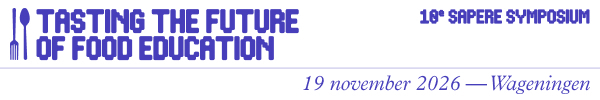 Tasting the Future of Food Education 19 November 2026