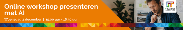 Online workshop presenteren met AI | 2 december