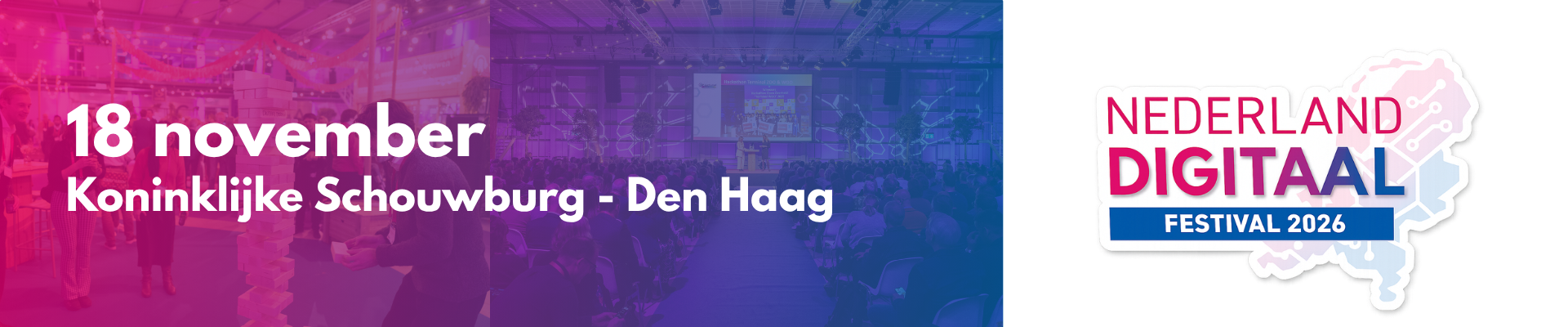Nederland Digitaal Festival - 18 november (besloten bijeenkomst)