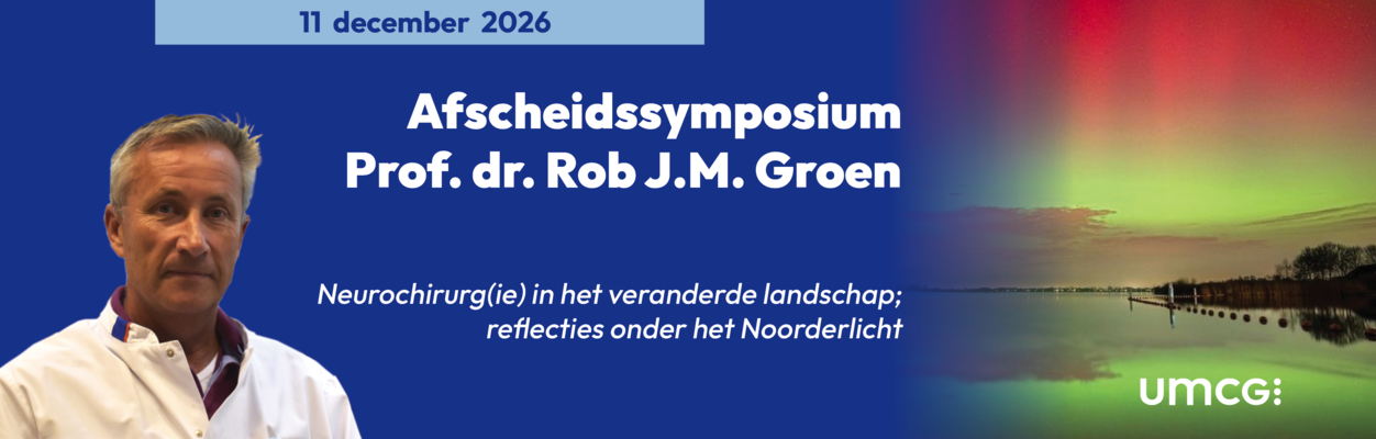 Afscheidssymposium Rob Groen