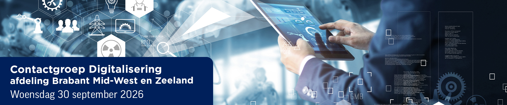 Contactgroep Digitalisering afdeling Brabant Mid-West en Zeeland