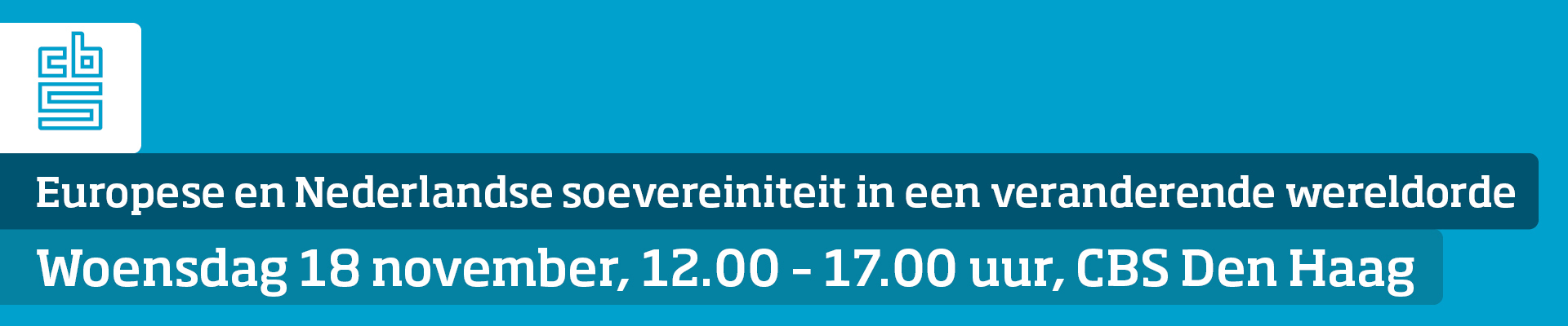 Symposium 2026 "Europese en Nederlandse soevereiniteit in een veranderende wereldorde"