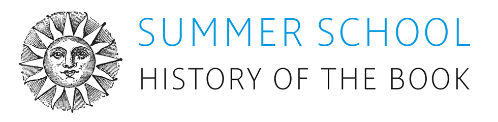 Summer School History of the Book 2016