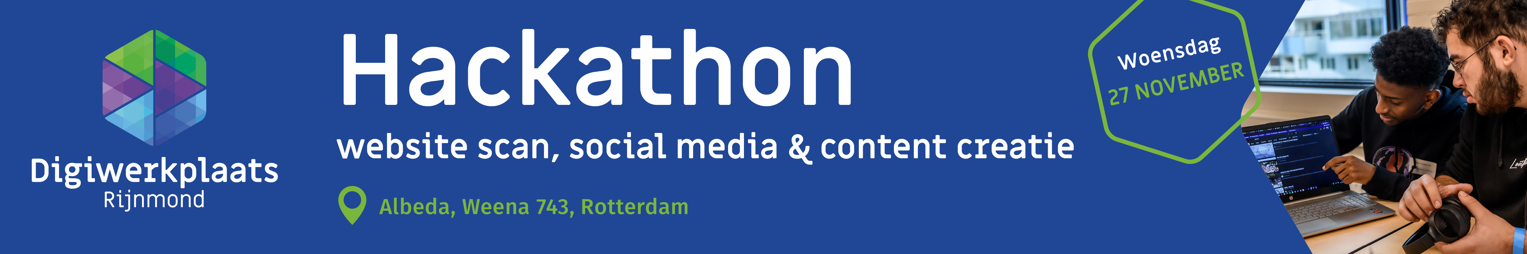 website banner